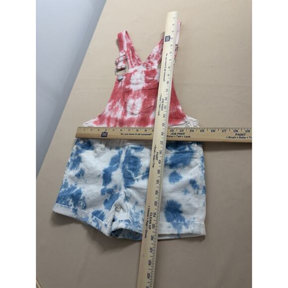SO Junior Size 12 Romper Bib Shortalls Americana Denim 4 Pockets Designed K2k - Picture 7 of 7